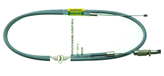 6823322 Gaskabel Zundapp grijs