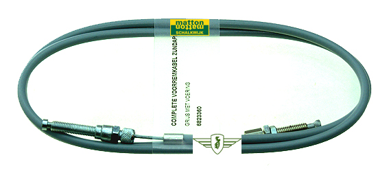 6823360 Bremszug Zundapp grau