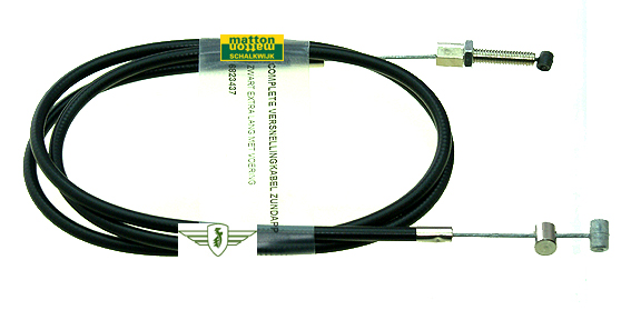 6823437 Schaltzug Zundapp + 15cm schwarz