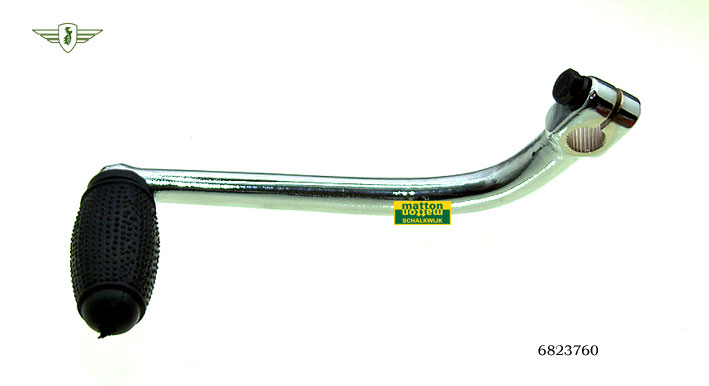 6823760 4314 Schakelpedaal Zundapp 4V Gebogen