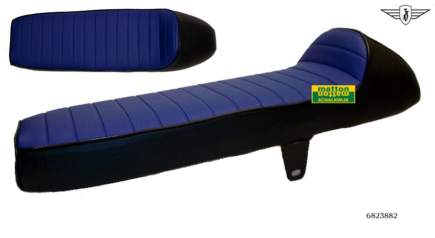 6823882 Buddy seat Zundapp Sport zwart/blauw