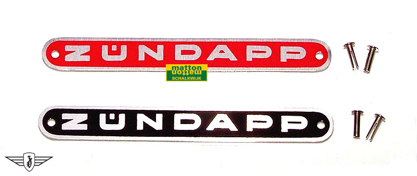 6823906 Buddy embleem Zundapp zwart