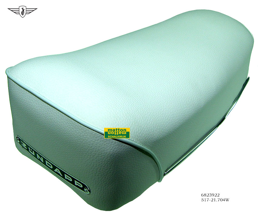 6823922 Buddy seat Zundapp wit Zwitsers model