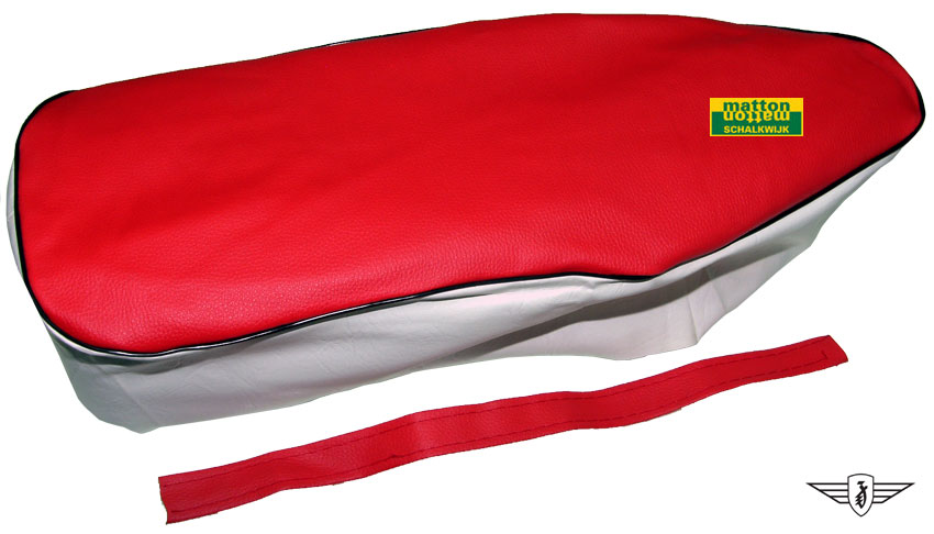 6823982 9308 Buddy overtrek Zundapp 510 rood/wit