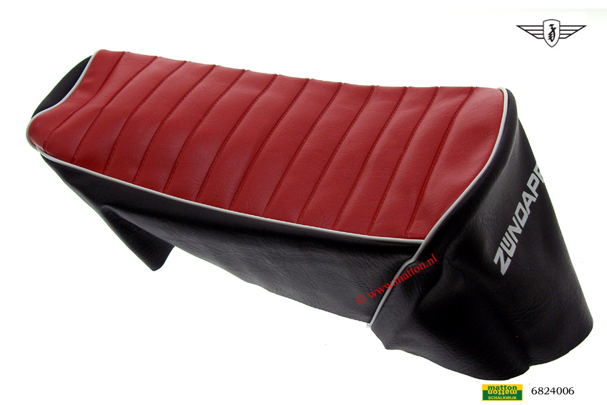6824006 9304 Sitzbank Überzug Zundapp Denfeld kurz Schweden rot/