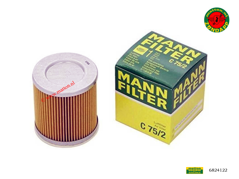 6824122 3804 Luchtfilterelement Zundapp Sprinter/Hai