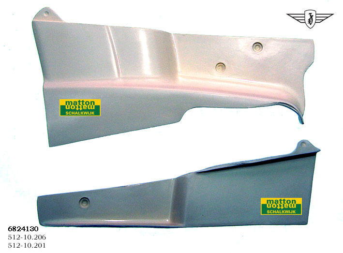6824130 Frameplaat set Zundapp 515