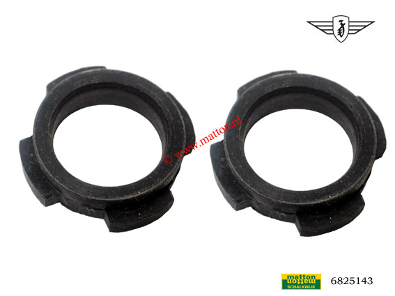 6825143 Afstandrubberset 30mm voorvork Zundapp 515/517