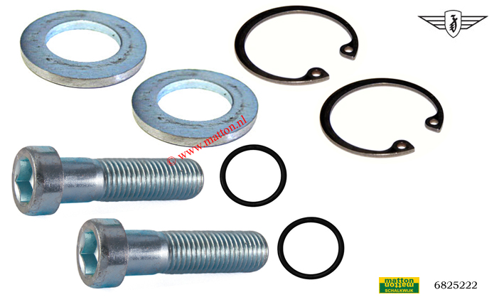 6825222 Assemblyset for frontfork Zundapp 530 discbrake