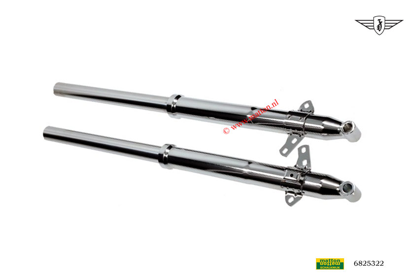 6825322 Frontforkset LH+RH chrome Zundapp 517