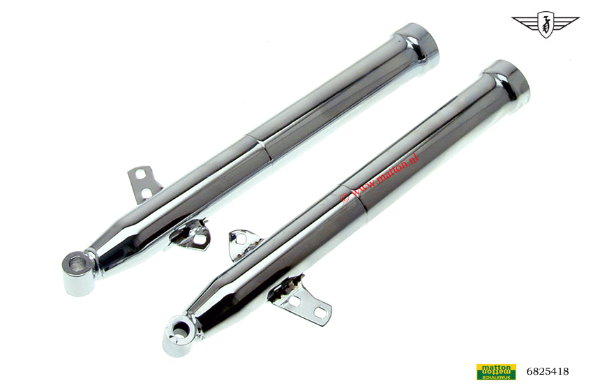 6825418 Frontbreaking set Zundapp 517 chrome