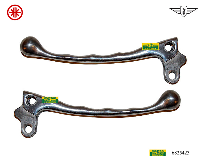 6825423 Voorrem en koppelingsgreep set Zundapp met vinger grip