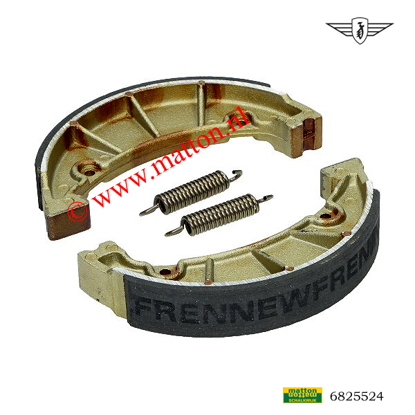 6825524 Remsegmentenset 150mm Zundapp A-kwaliteit