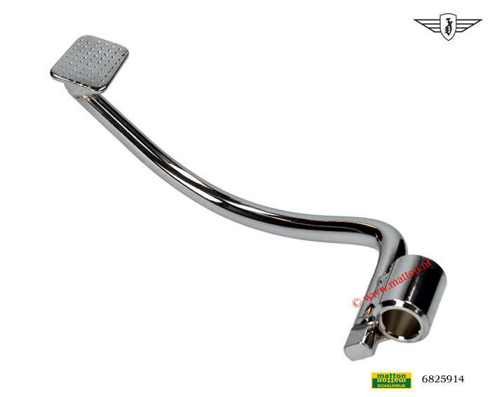 6825912 4803 Rempedaal Zundapp KS50 chroom