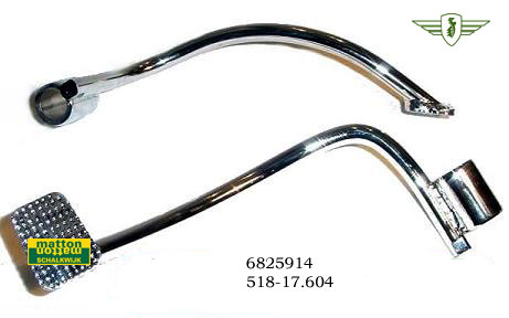 6825922 Rempedaal Zundapp KS50 5V verzinkt