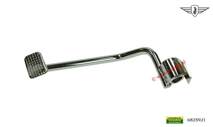 6825921 Rempedaal Zundapp 529/530 KS80 chroom