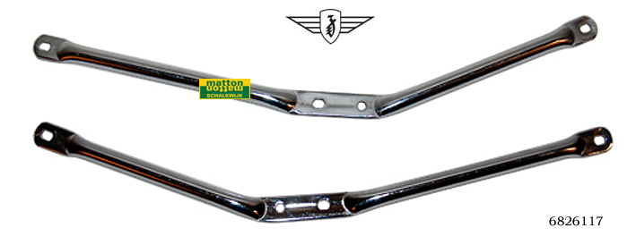 6826117 5205 Voorspatbord beugelset Zundapp model 529 1977 in ch