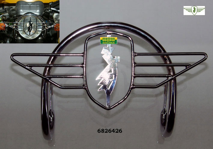 6826426 Headlamp protector Zundapp with logo