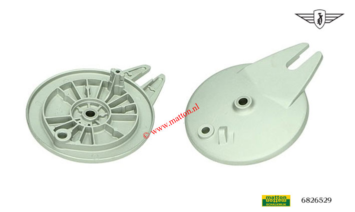 6826529 Remankerplaat achter 150mm Zundapp