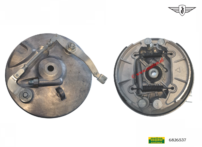 6826537 Remankerplaat DUPLEX voor 150mm Zundapp