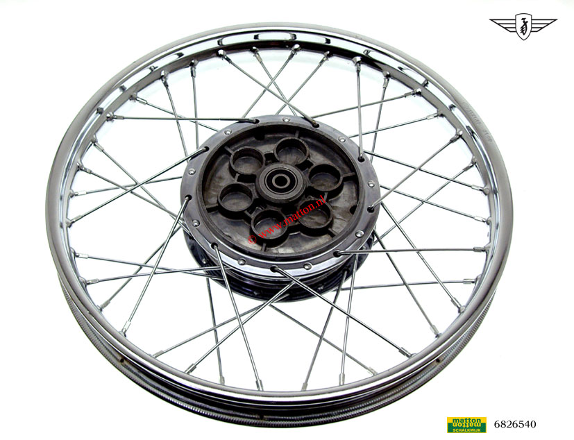 6826540 Compleet wiel met wisselnaaf Zundapp