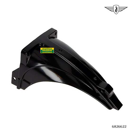 6826622 Fenderbracket Zundapp 517 aluminium black