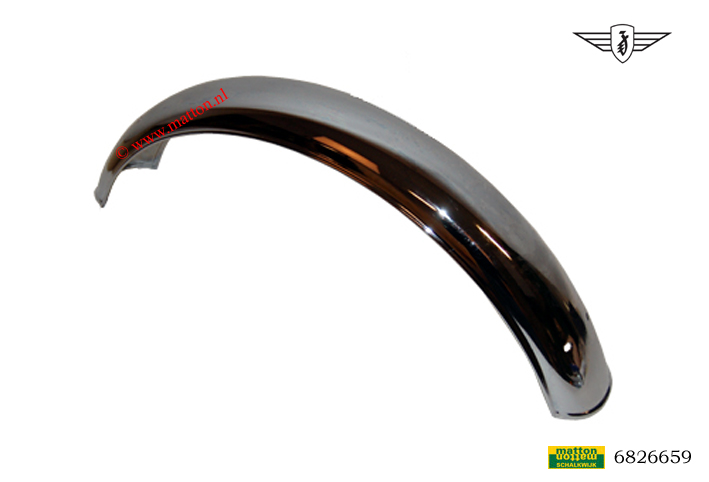 6826659 8502 Voorspatbord Zundapp model 517 in RVS