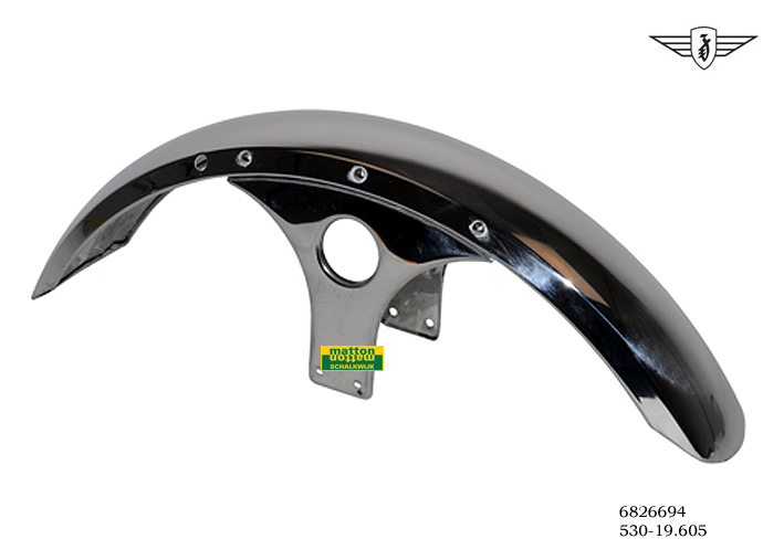 6826694 8503 Front fender Zundapp KS50 529/530 chrome