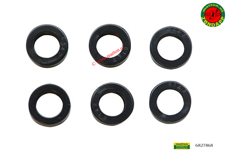 6827868 Tandwielrubberset Zundapp KS50 grote naaf