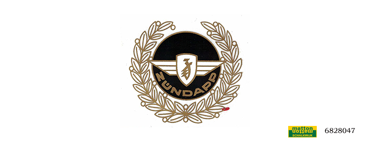 6828047 Fueltank sticker Zundapp