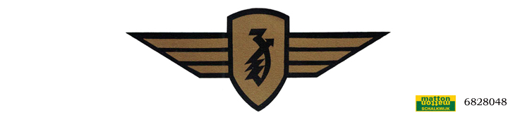 6828048 Sticker gold/black Zundapp