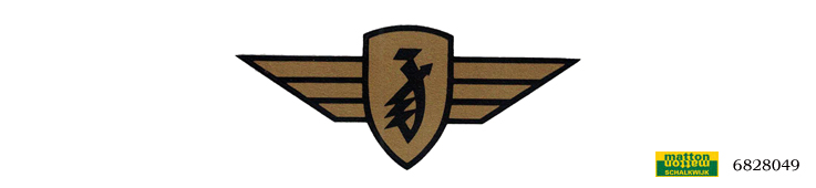 6828049 Sticker gold/black Zundapp