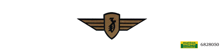 6828050 Sticker gold/black Zundapp