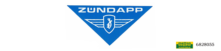 6828055 Sticker blue Zundapp