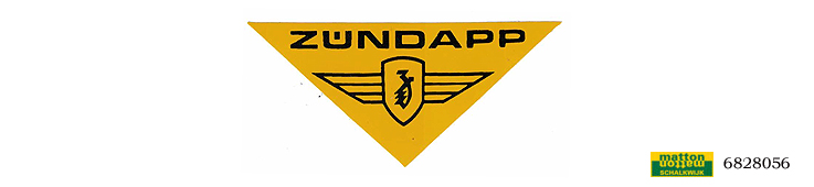 6828056 Sticker yelllow Zundapp