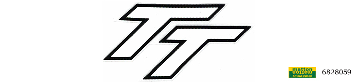 6828058 Sticker Zundapp TT large