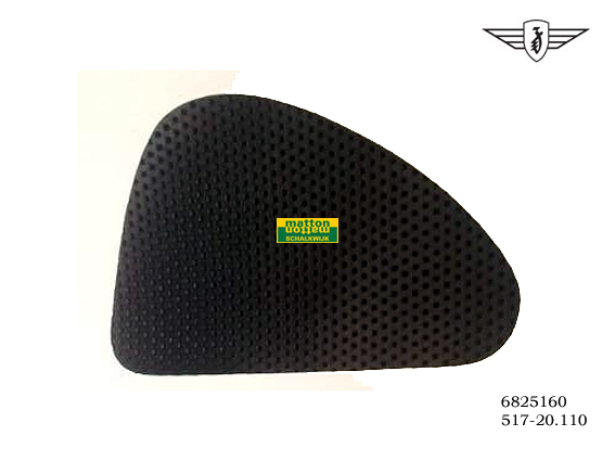 6828160 Fueltank kneepad RH Zundapp