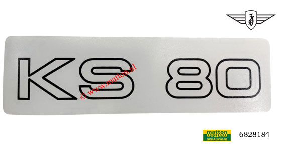 6828184 Zijdeksel transfer Zundapp KS80