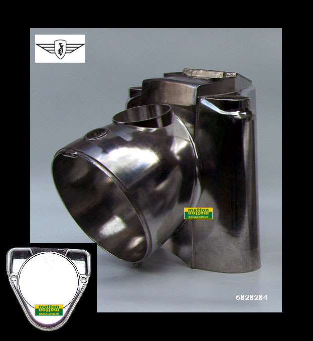 6828284 KS50 Koplamphuis met bovenplaatje Zundapp