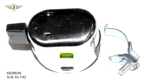 6828646 0302 Lichtschakelaar chroom Zundapp