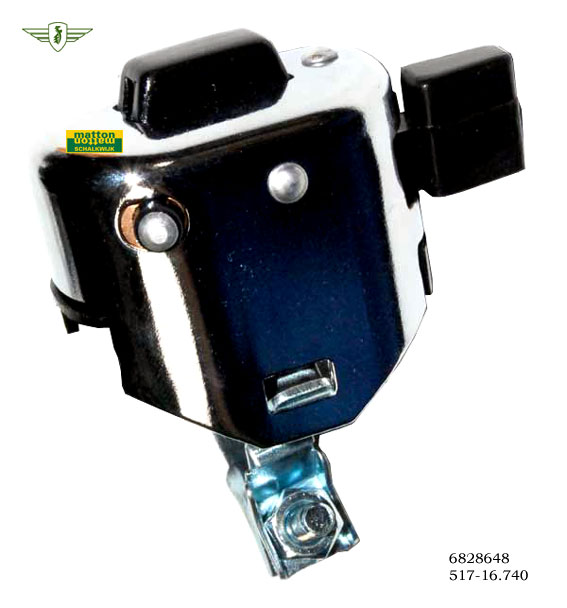 6828648 0302 Lichtschakelaar 3 standen chroom Zundapp