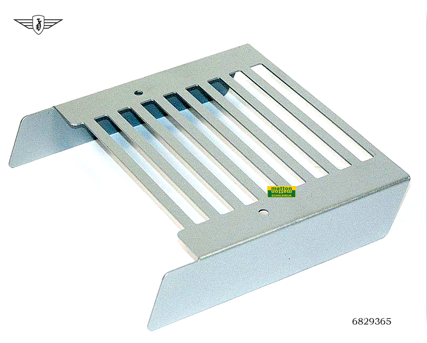 6829365 Radiateurrooster metaal Zundapp grijs