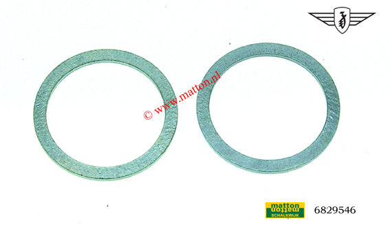 6829546 0401 Ringenset ophangrubber boven Zundapp