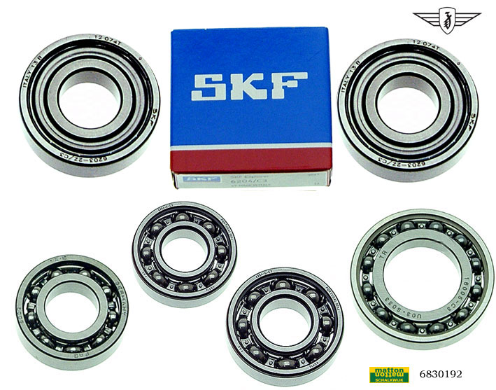 6830192 Lagerset Zundapp SKF 5V compleet.