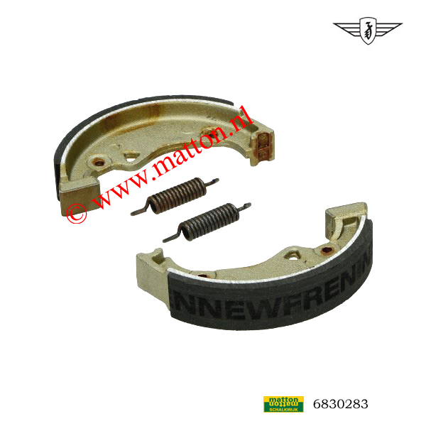 6830283 Remsegmentenset 120mm Zundapp A-kwaliteit