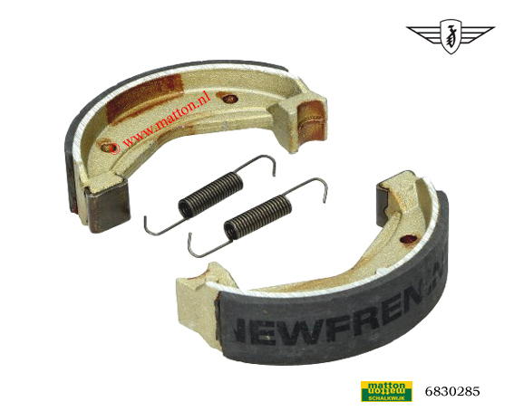 6830285 Remsegmentenset klein 115mm Zundapp 510-515 A-kwaliteit