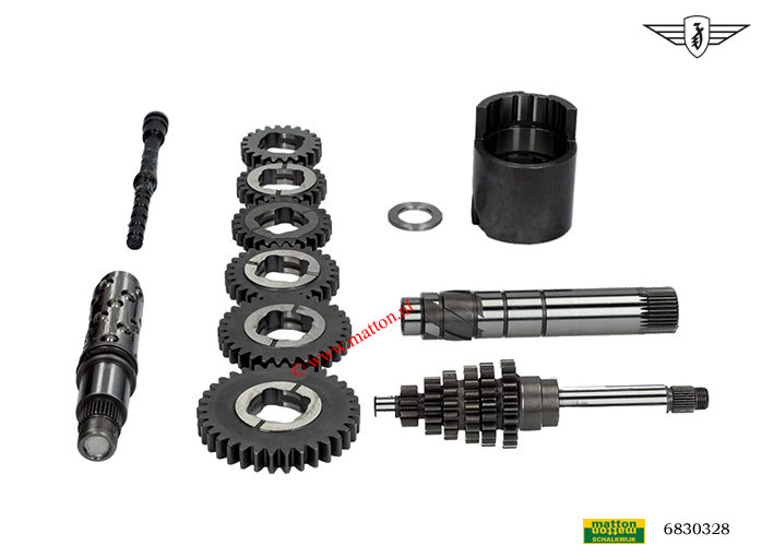 6830328 Gearbox 6 speed Zundapp 50cc