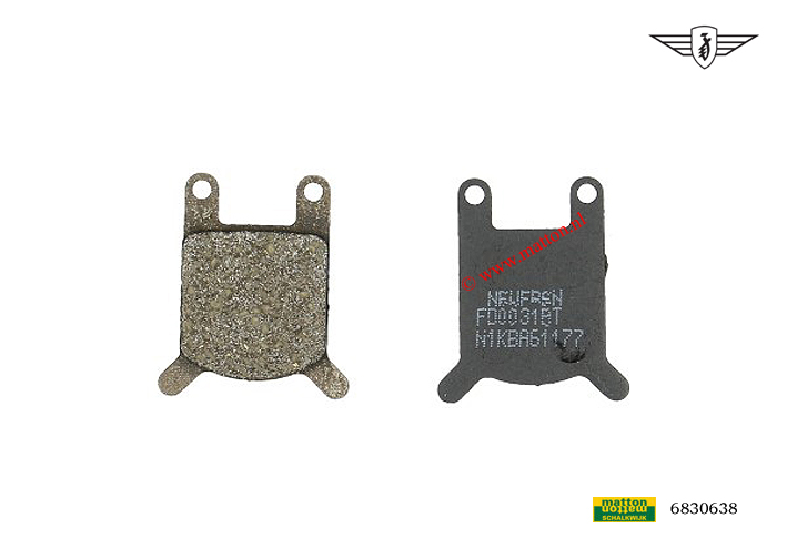 6830638 Remblokset Zundapp KS50/KS80 New Fren