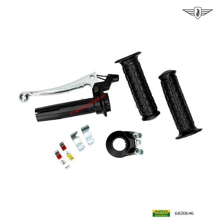 6830646 7204 Schakelhandel Zundapp 3V zwart