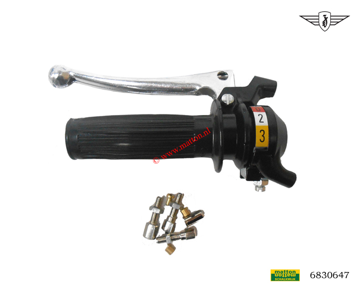 6830647 7205 Schakelhandel Zundapp 3V grijs